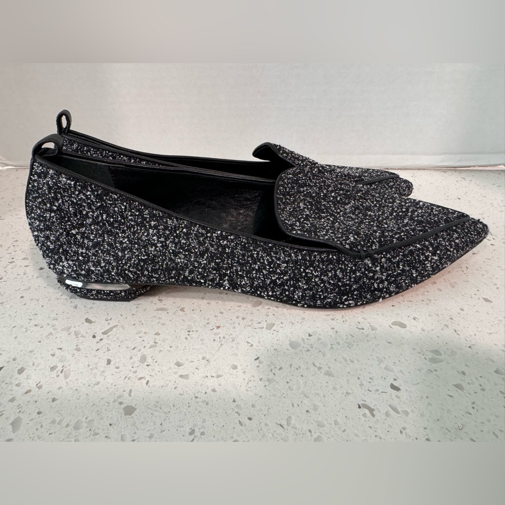NWT NICHOLAS KIRKWOOD
Black & White Beya Loafers